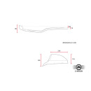 C-Racer Café Racer Scrambler Sitz für Honda CX500 schwarz