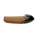 C-Racer Flat Cafe Racer Scrambler Sitz braun für...