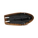 C-Racer Flat Cafe Racer Scrambler Sitz Kit mit Gepäckträger für Yamaha SR400 500