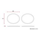 C-Racer, Vintage Racing Oval side number plates