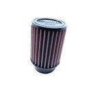 DNA RO-series universal air filter round rubber top