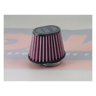 DNA OV-series universal air filter oval rubber top
