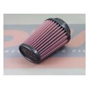 DNA OV-series universal air filter oval rubber top
