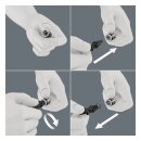 Wera Zyklop ratchet kit 42 pcs. 1/4" drive Metric sizes