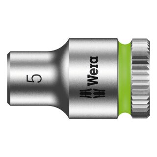 Wera Zyklop 1/4" socket - Metric 5.0