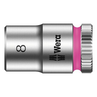 Wera Zyklop 1/4" socket - Metric 8.0