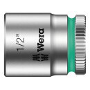 Wera Zyklop 1/4" socket - US sizes 1/2"