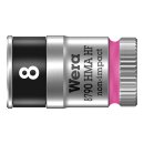 Wera Zyklop 1/4" socket with holding function - Metric 8.0