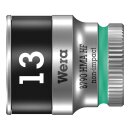 Wera Zyklop 1/4" socket with holding function - Metric 13.0