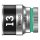 Wera Zyklop 1/4" socket with holding function - Metric 13.0