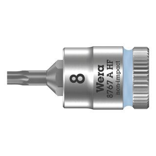 Wera Zyklop 1/4" TorxÂ® socket bit with holding function