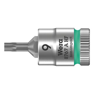 Wera Zyklop 1/4" TorxÂ® socket bit with holding function