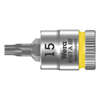 Wera Zyklop 1/4" TorxÂ® socket bit with holding function