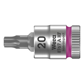 Wera Zyklop 1/4" TorxÂ® socket bit with holding function