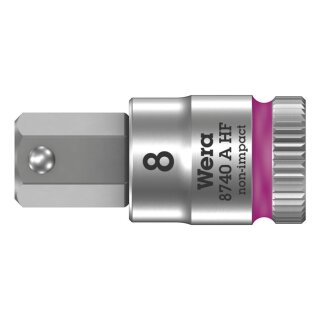 Wera Zyklop 1/4" Hex socket bit w/ holding function - Metric