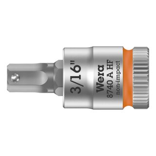 Wera Zyklop 1/4" Hex socket bit w/ holding function US sizes
