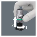 Wera socket belt with 1/4" drive Hex sockets - Metric