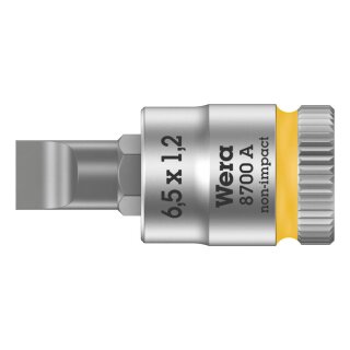Wera Zyklop 1/4" Slotted socket bit