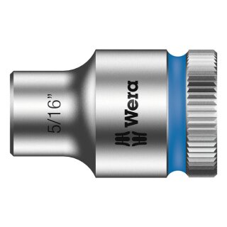 Wera Zyklop 3/8" socket - US sizes 5/16"