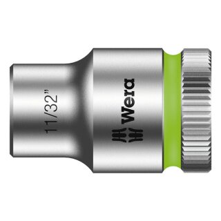 Wera Zyklop 3/8" socket - US sizes 11/32"