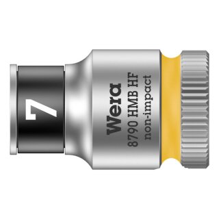 Wera Zyklop 3/8" socket with holding function - Metric 7.0