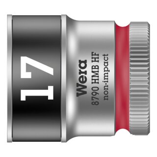 Wera Zyklop 3/8" socket with holding function - Metric 17.0