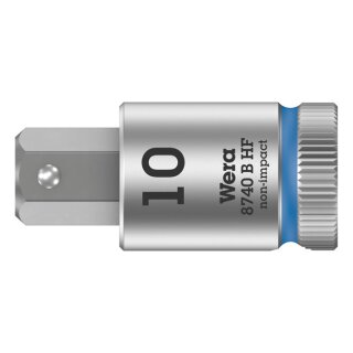 Wera Zyklop 3/8" Hex socket bit with holding function Metric