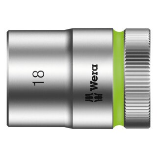 Wera Zyklop 1/2" socket - Metric 18.0