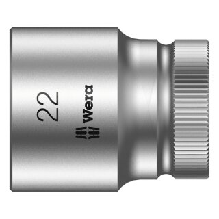 Wera Zyklop 1/2" socket - Metric 22.0