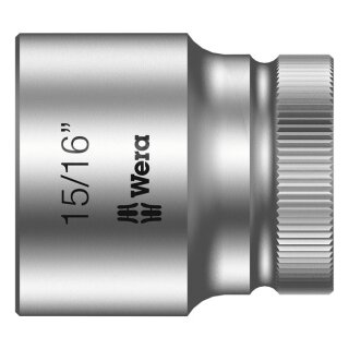 Wera Zyklop 1/2" socket - US sizes 15/16"