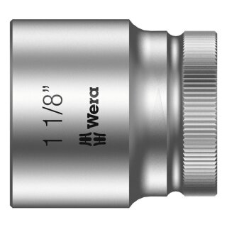 Wera Zyklop 1/2" socket - US sizes 1-1/8"