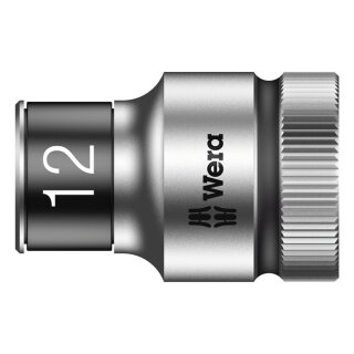 Wera Zyklop 1/2" socket with holding function - Metric 12.0