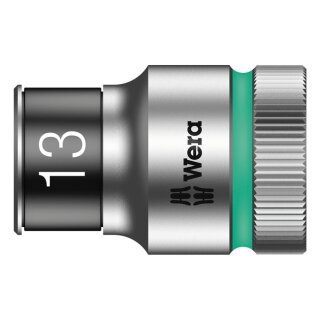 Wera Zyklop 1/2" socket with holding function - Metric 13.0