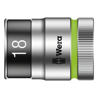 Wera Zyklop 1/2" socket with holding function - Metric 18.0