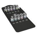 Wera Zyklop 1/2" Hex socket set with holding...
