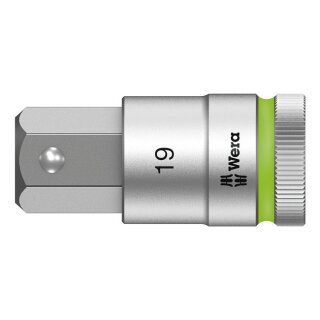 Wera Zyklop 1/2" Hex socket bit with holding function