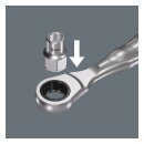 Wera Zyklop ratchet kit Kraftform Mini 2, 1/4" drive...
