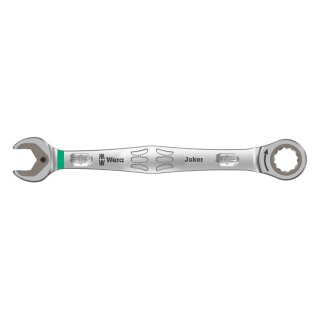 Wera ratcheting wrench open/ box end 1/2" Joker - US sizes