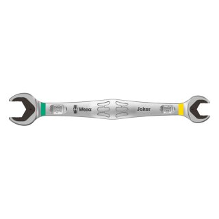 Wera wrench double open end 10/13 Joker