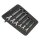 Wera ratcheting wrench set Joker open/ box end - Metric