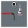 Wera hex key multicolor red - Metric 6.0