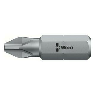 Wera 1/4" bit for Phillips screws PH1