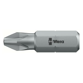 Wera 1/4" bit for Pozidriv screws PZ1