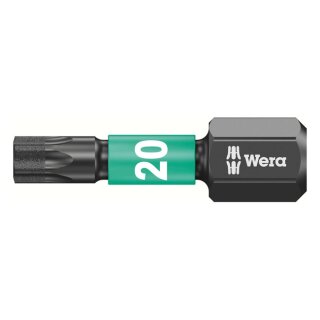 Wera 1/4" bit for TorxÂ® screws Impaktor TX20