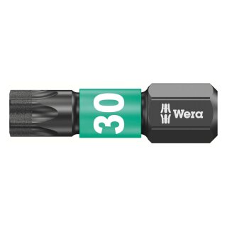 Wera 1/4" bit for TorxÂ® screws Impaktor TX30