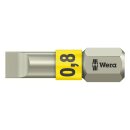 Wera 1/4" Torsion bit for slotted screws stainless...