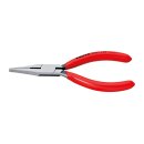 Knipex flat nose pliers with cutting edges 140mm