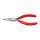 Knipex flat nose pliers with cutting edges 140mm