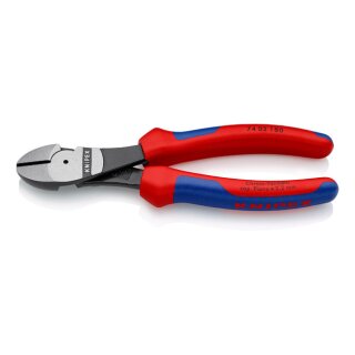 Knipex high leverage diagonal cutting pliers 180mm