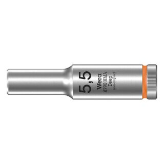 Wera, deep socket size 5.5mm